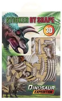 Naklejki po kształtach 3D T.Rex - Grafix