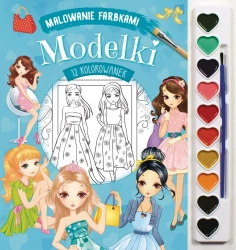 Malowanie farbkami. Modelki - Izabella Sieńko-Holewa