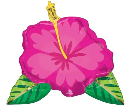 Balon foliowy Beautiful Tropical Hibiscus 63x68cm - Anagram