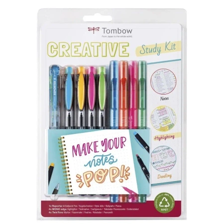 Zestaw kreatywny Creative Study Kit 9el - Tombow