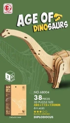 Drewniane klocki 3D 38el - Maksik