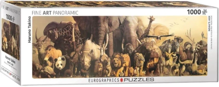 Puzzle 1000 panoramic Noah's Ark by Haruo Takino 6010-4654 - Eurographics