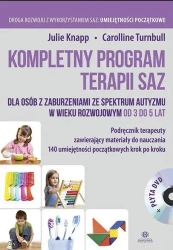 Kompletny program terapii SAZ 3-5 lat podr. + DVD - Julie Knapp, Carolline Turnbull