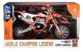 KTM 450 SXF Red Bull 2018 Tony Cairolli 1:6 - Daffi