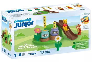 Zestaw z figurkami Junior Disney 71694 Pszczeli ogród Kubusia Puchatka i Tygrysa - Playmobil