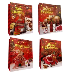 Torebka prezentowa L Boże Narodzenie mix - Ju-Piter