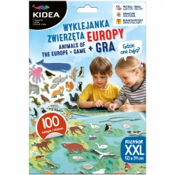 Gdzie oni żyją? Zwierzęta europy + gra KIDEA - DERFORM