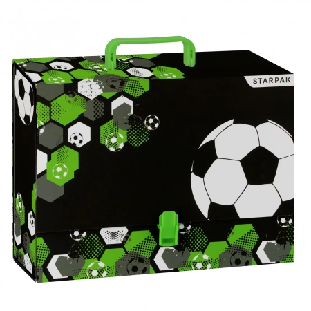 Teczka z rączką A4/95mm Football - STARPAK