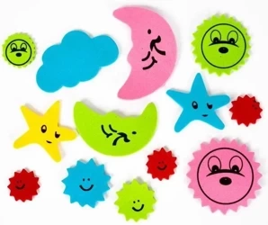 Naklejki papierowe 27szt - Fandy