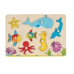 Układanka z uchwytami Podwodny Świat - Goki