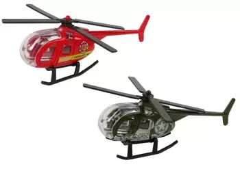 Helikopter służb ratowniczych 1:64 MIX - Leantoys
