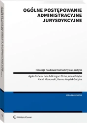 Ogólne postępowanie administracyjne jurysdykcyjne - praca zbiorowa