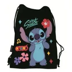 Worek na obuwie Stitch black Aloha - ST-MAJEWSKI