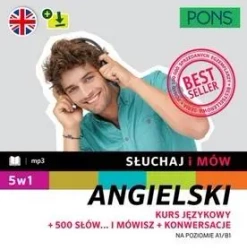 Słuchaj i mów. Angielski A1/B1 5w1 w.2 - praca zbiorowa