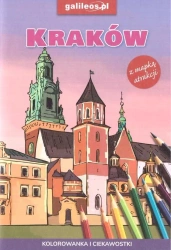 Kraków - kolorowanka - praca zbiorowa