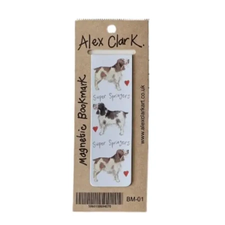 Zakładka do książki BM01 Springer spaniel - Alex Clark