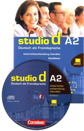 Studio d A2 Unterrichtsvorbereitung interactiv auf CD-Rom (poradnik nauczyciela) - Cornelsen