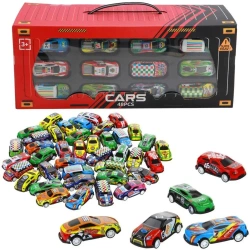 Auta pull back 48szt - Trifox