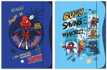 Teczka z gumką A4 Spider man mix - Beniamin