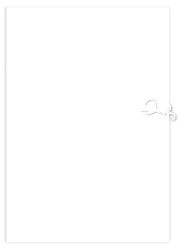 Teczka wiązana. A4+ biała bez linii. - Interdruk