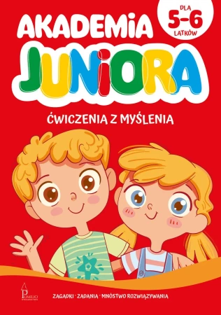 Akademia Juniora. Ćwiczenia z myślenia 5-6 lata - Redakcja Pumilio