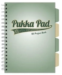 Kołozeszyt Pukka Pad B5 Project Book Sage zielony - Pukka Pads
