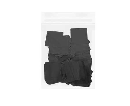 Elementy do paneli - 100 czarnych kwadratów - Godan