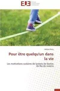 Pour être quelqu'un dans la vie - PETRY-H