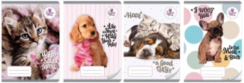 Zeszyt A5/16K kratka The sweet pets (20szt) - Beniamin
