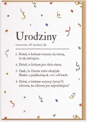 Karnet Urodziny - Definicja - Nadwyraz