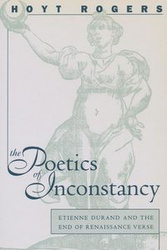 The Poetics of Inconstancy - Hoyt Rogers