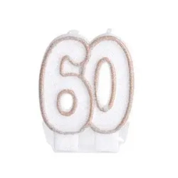 Świeczka jubileuszowa 60 - Arpex