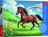 Puzzle 200 Dostojny koń Rodzina Treflików TREFL