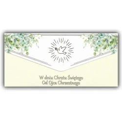 Karnet-koperta Chrzest od Ojca Chrzestnego - Trend