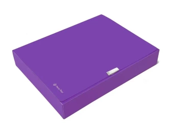 Teczka A4 box 55mm neon fioletowa - Panta Plast