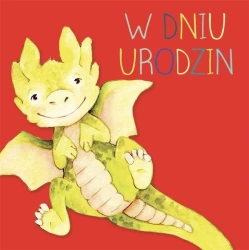 Karnet kwadrat CL4216_PO Urodziny Smok - Clear Creations