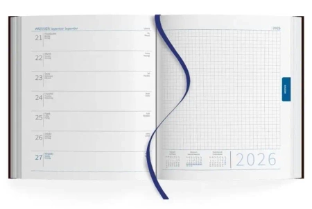 Kalendarz 2026 B5 tygodniowy z notesem MIX - Sapt