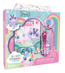 Pamiętnik z magicznym długopisem Sweet Dreams Jednorżce KL11632 - Kids Euroswan
