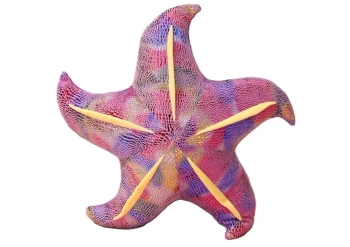 Poduszka pluszowa rozwgwiazda fioletowa 45cm - Leantoys