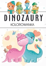 Dinozaury - kolorowanka - praca zbiorowa