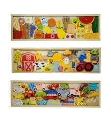 Puzzle drewniane MIX - SWEDE