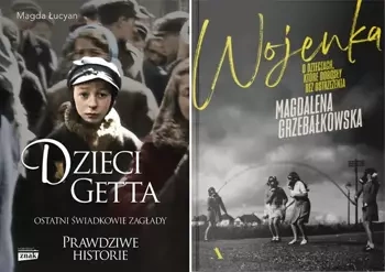 Wojenka + Dzieci Getta PAKIET 2 książek - Magda Łucyan