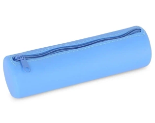 Piórnik silikonowy tuba niebieski EASY - Easy Stationery