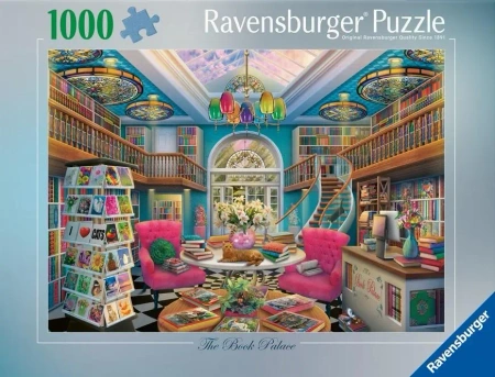 Puzzle 1000 Pałac Książek - Ravensburger
