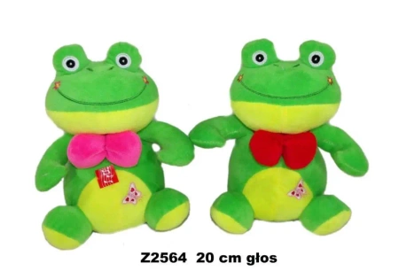 Żaba z głosem 20cm MIX - Sun-Day