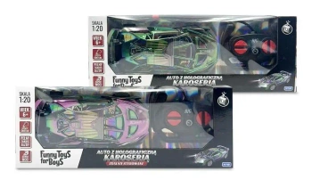 Auto R/C z holograficzną karoserią mix - Artyk