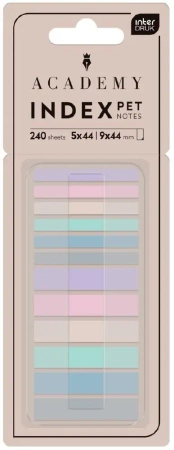 Zakładki indeksujące Pet Study Academy 240szt - INTERDRUK