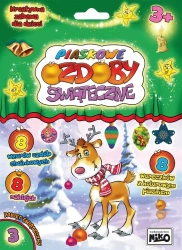 Piaskowe ozdoby świąteczne. Pakiet nr 3 - praca zbiorowa