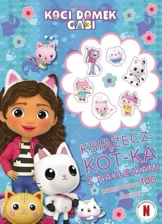 Książecz-kot-ka z naklejkami - praca zbiorowa