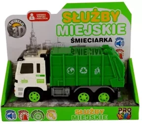 Pojazd Miejskie służby śmieciarka - Pro Kids